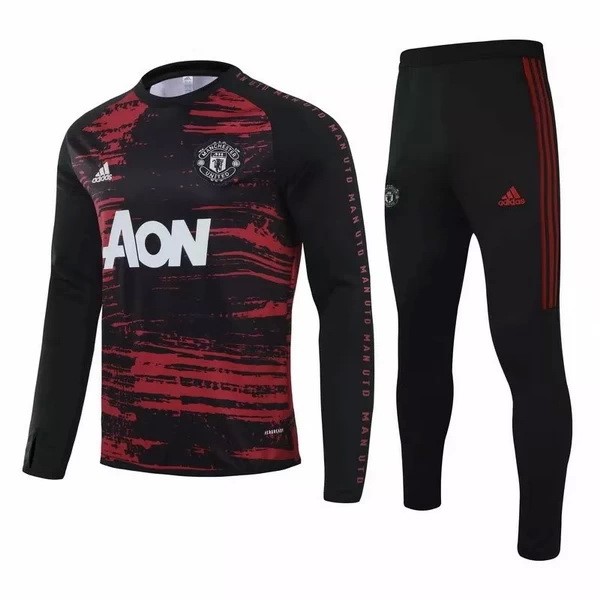 Chandal Manchester United 2020-21 Negro Rojo Marino